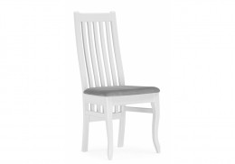 Стул деревянный Арлет белый / tenerife stone (45x55x102)